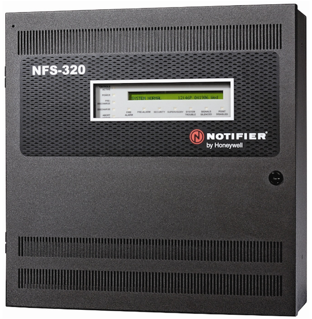 NFS-320 1-Loop Addressable Fire Alarm Control Panel 