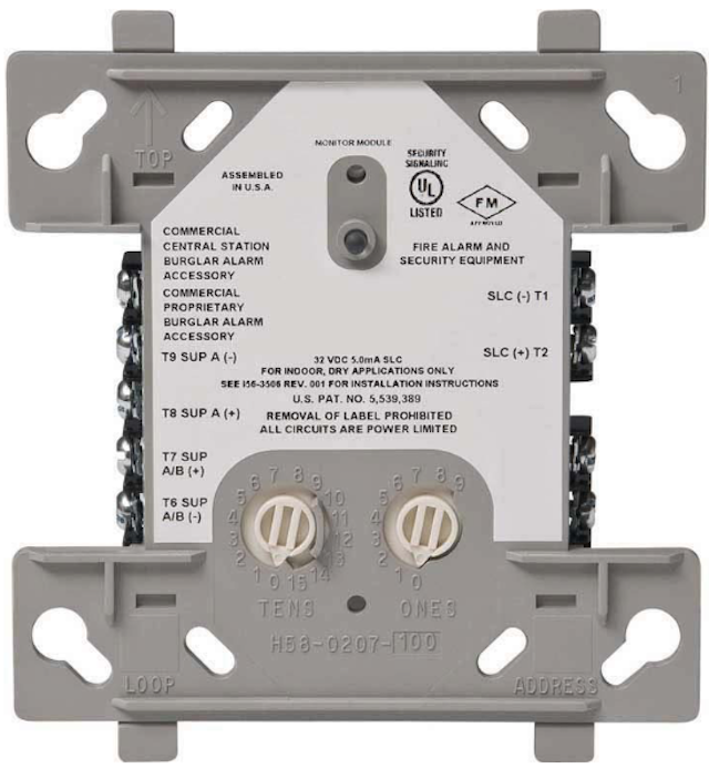 FZM-1 Addressable Zone Monitor Module