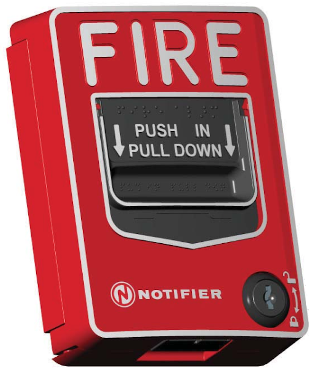 NBG-12XL Multiplex Addressable Fire Alarm Pull Station