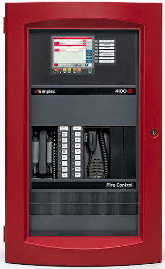 4100ES Fire Alarm Control Panel with Phone & Voice